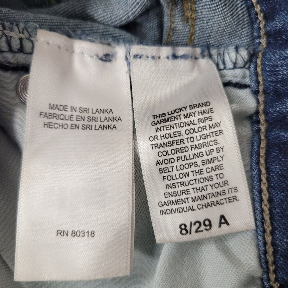 Lucky Brand Lolita Bootcut Women's Medium Wash Denim Jeans Size 8/29A - Picture 12 of 13